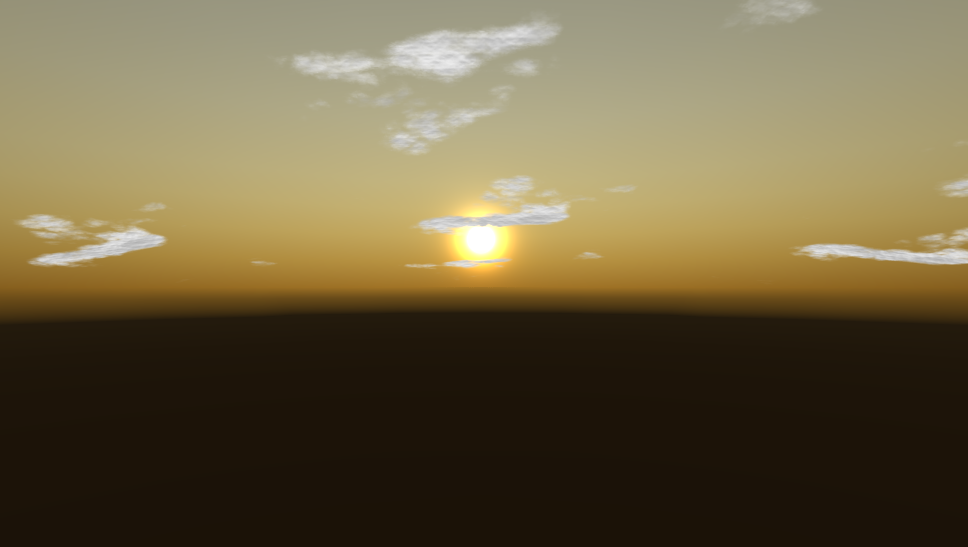 Picture of procedural light scattering